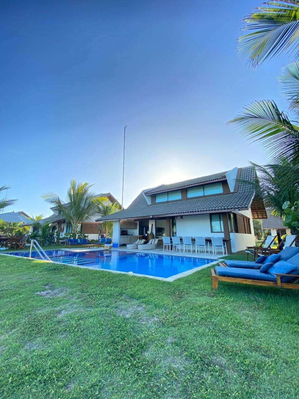 Bangalo Beira Mar Em Porto De Galinhas Hotell Exteriör bild